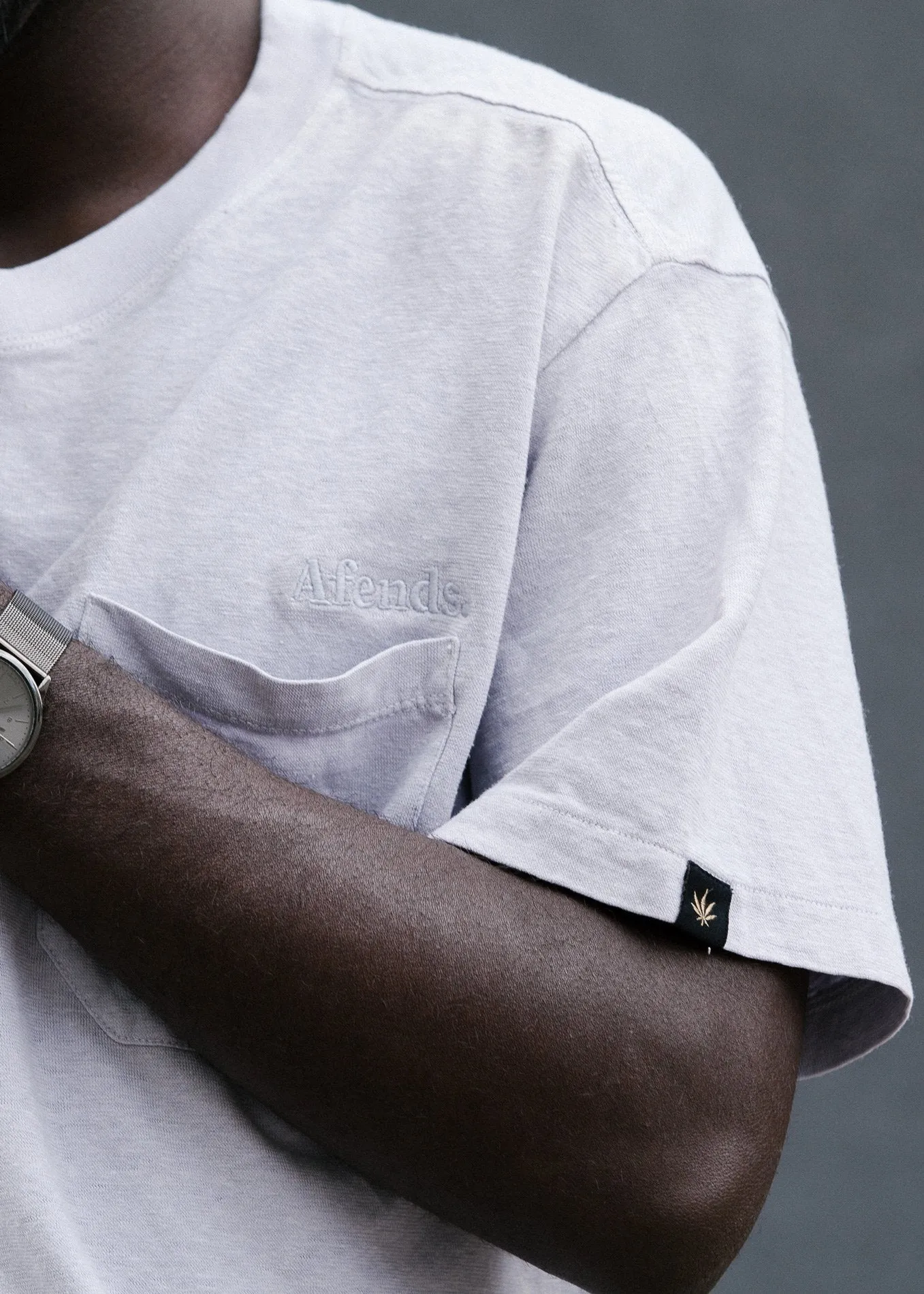 Afends Mens Heavy - Hemp Pocket Retro Fit Tee