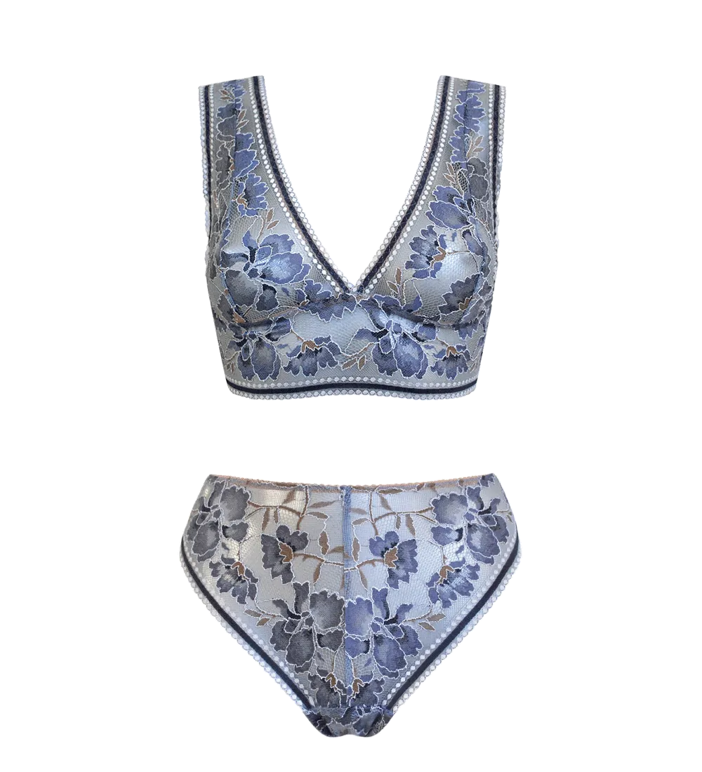 Amber Underwear Set Blue