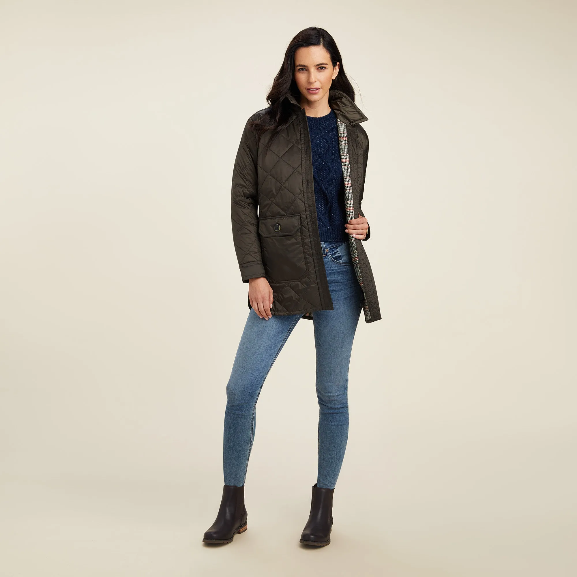 Ariat Women's Belmont Shirt Jacket Earth