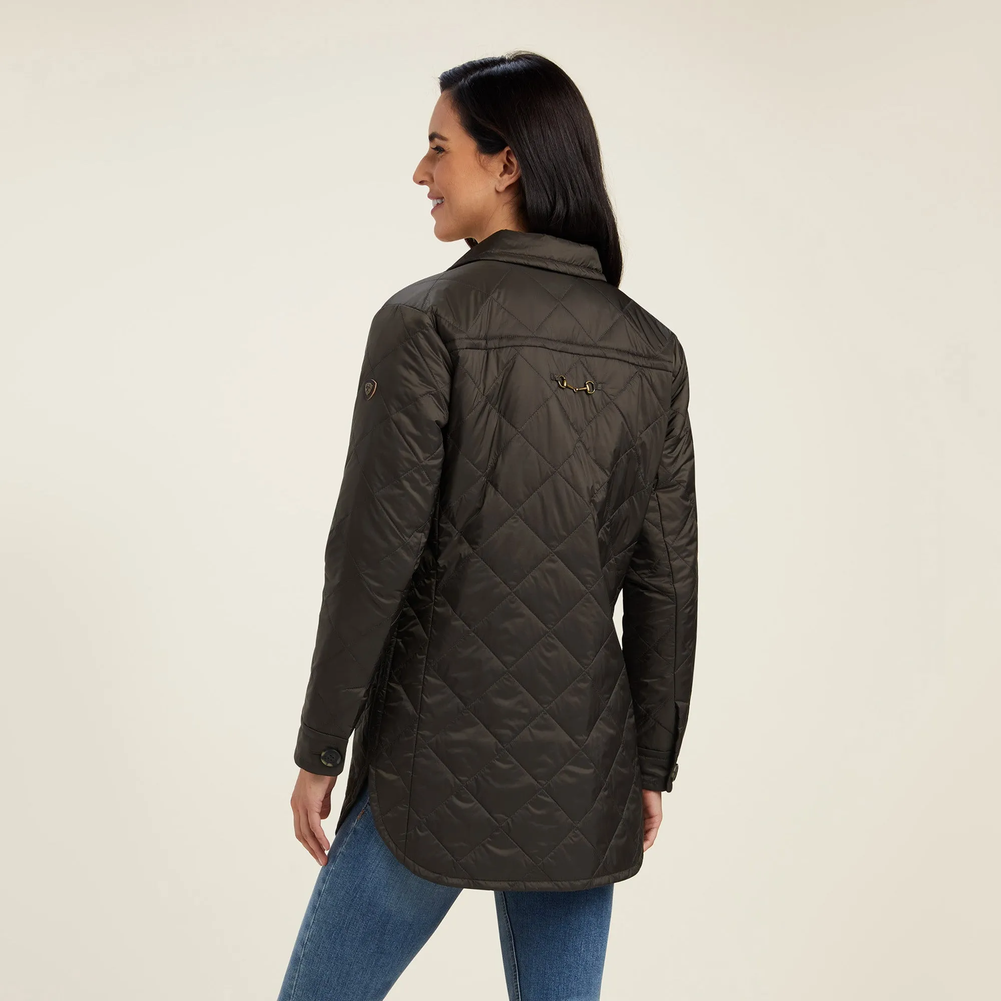 Ariat Women's Belmont Shirt Jacket Earth