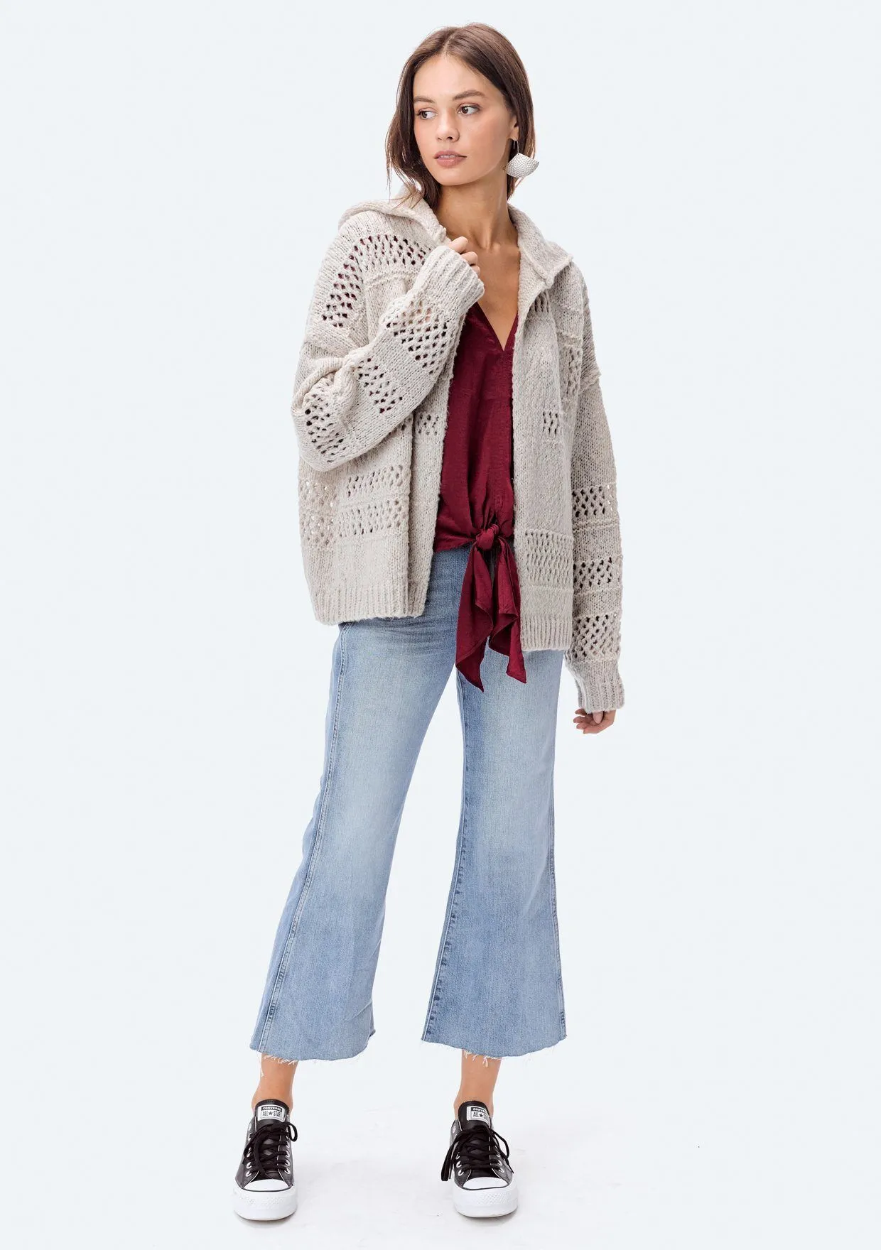 Beatrice Crochet Cardigan