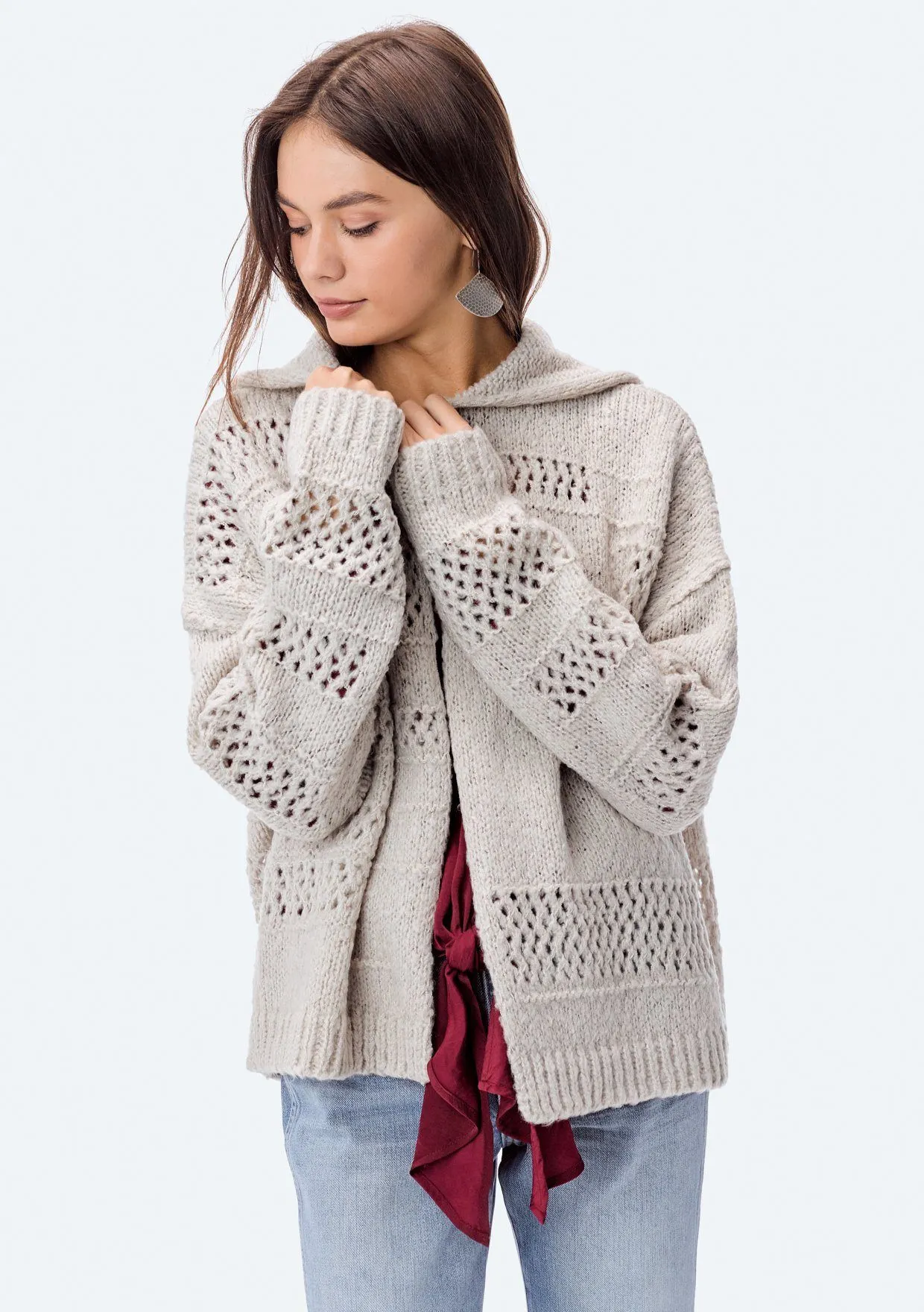 Beatrice Crochet Cardigan
