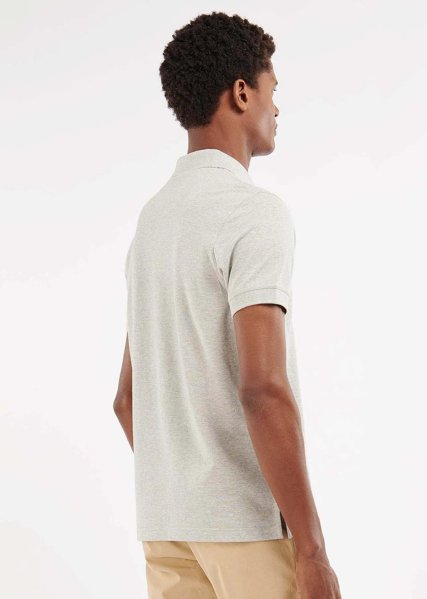 Blaine polo - grey marl