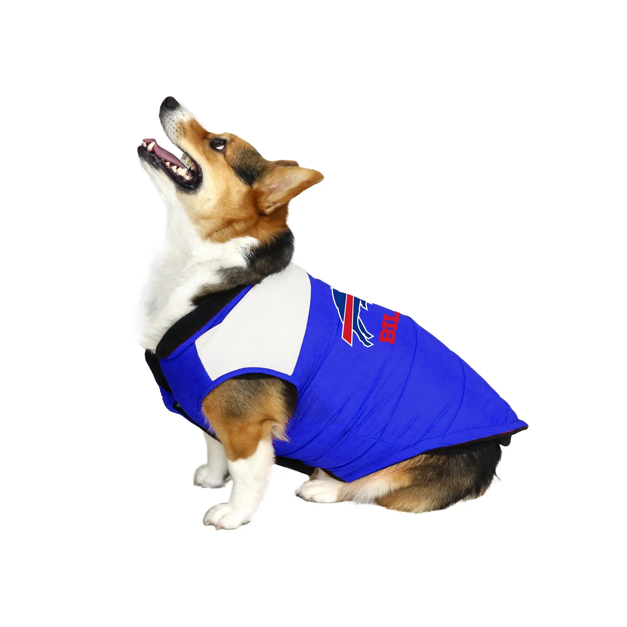 Buffalo Bills Pet Parka Puff Vest