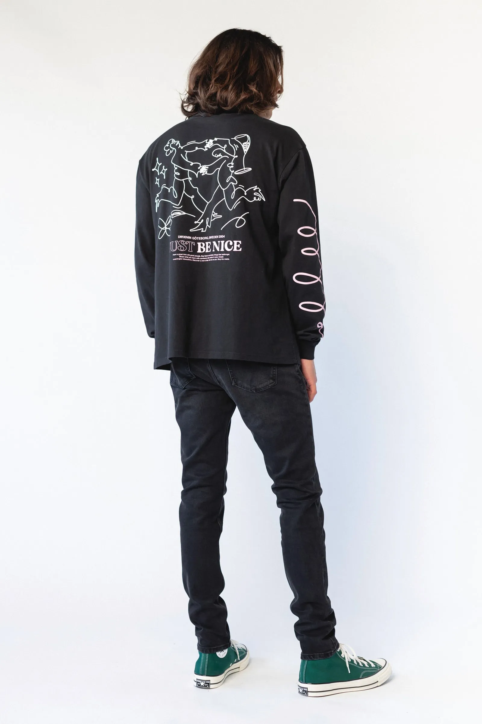 Clark Slim Jeans - Black Soot