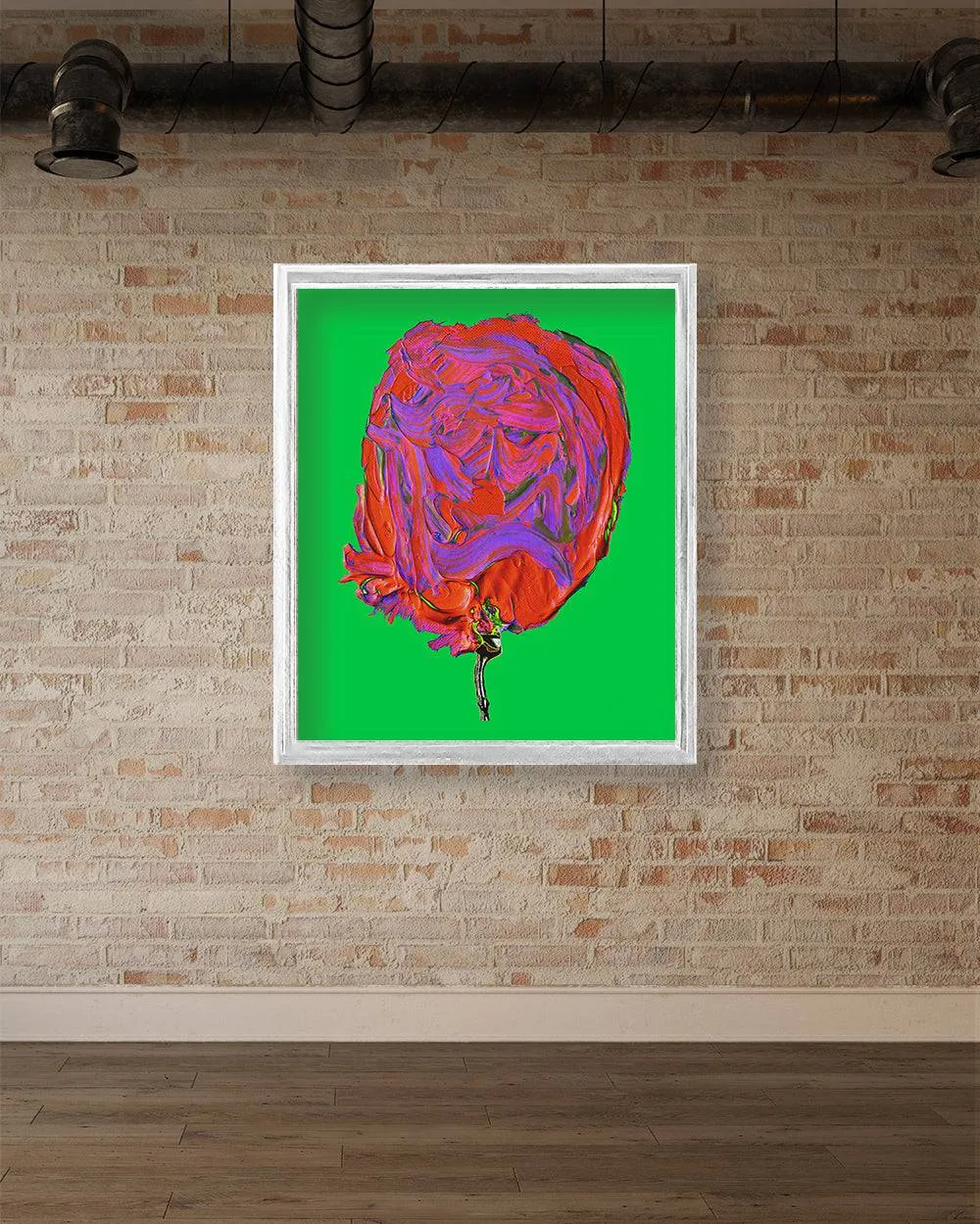 Cosmic Strawberry Cotton Candy (Print on Paper)