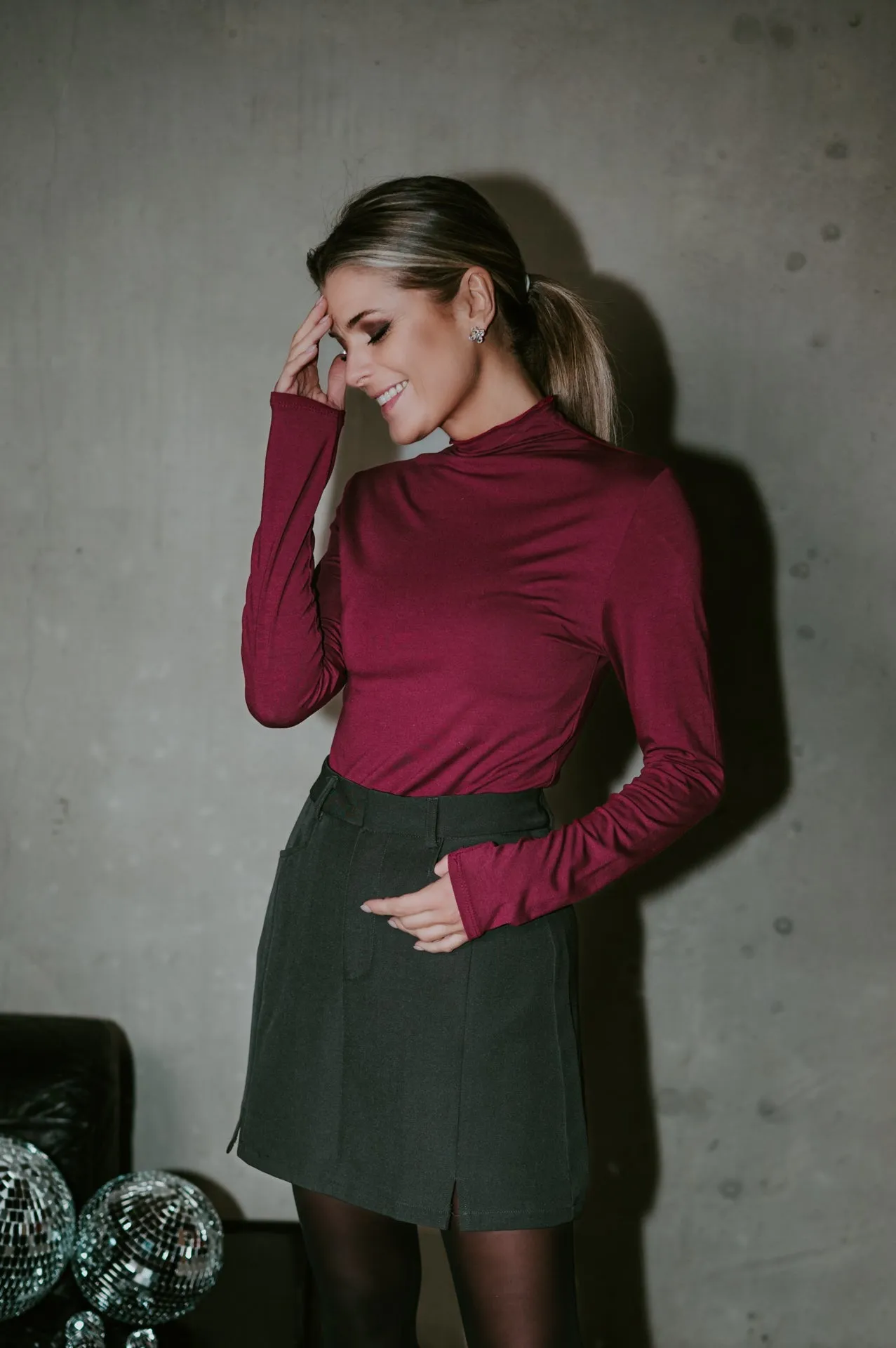 Foca shirt I Bordeaux