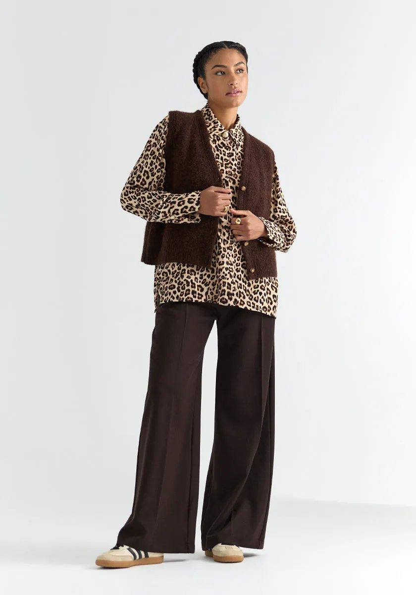 Gilet MENDES Chocolat