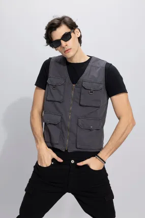 Hawker Grey Multipocket Gilet