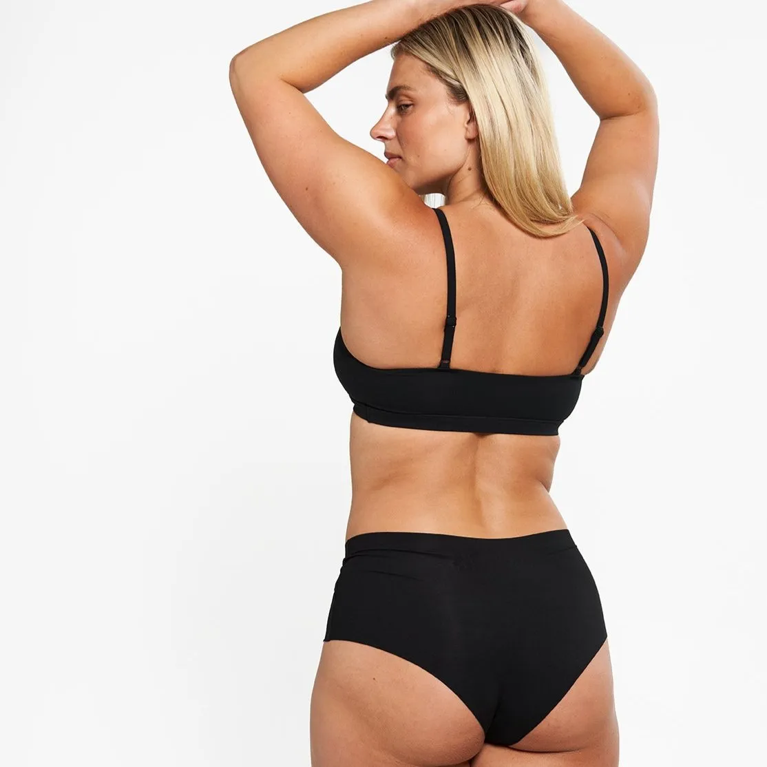 High-Rise Cheeky - Seamless Eco 2.0 - Black