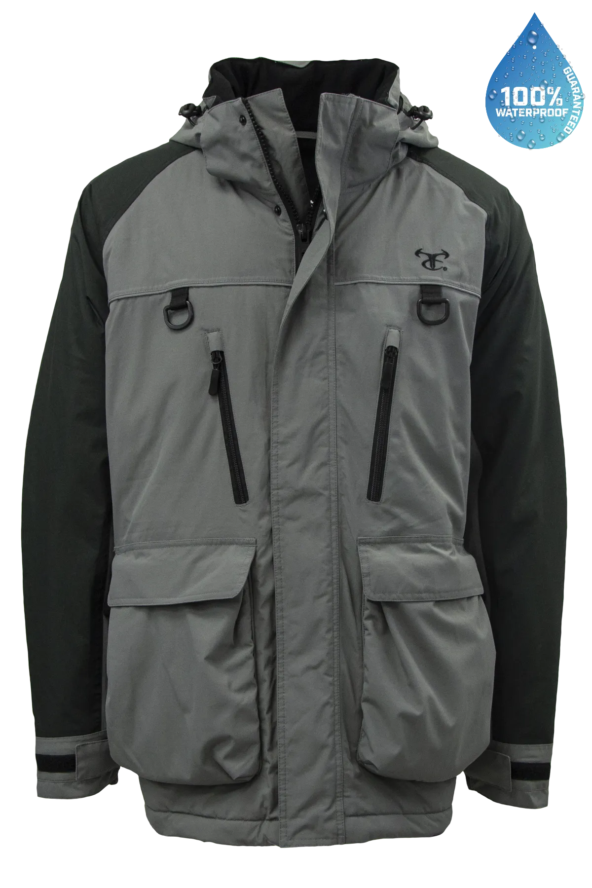 IceStalker Parka - Cool Gray / Jet Black
