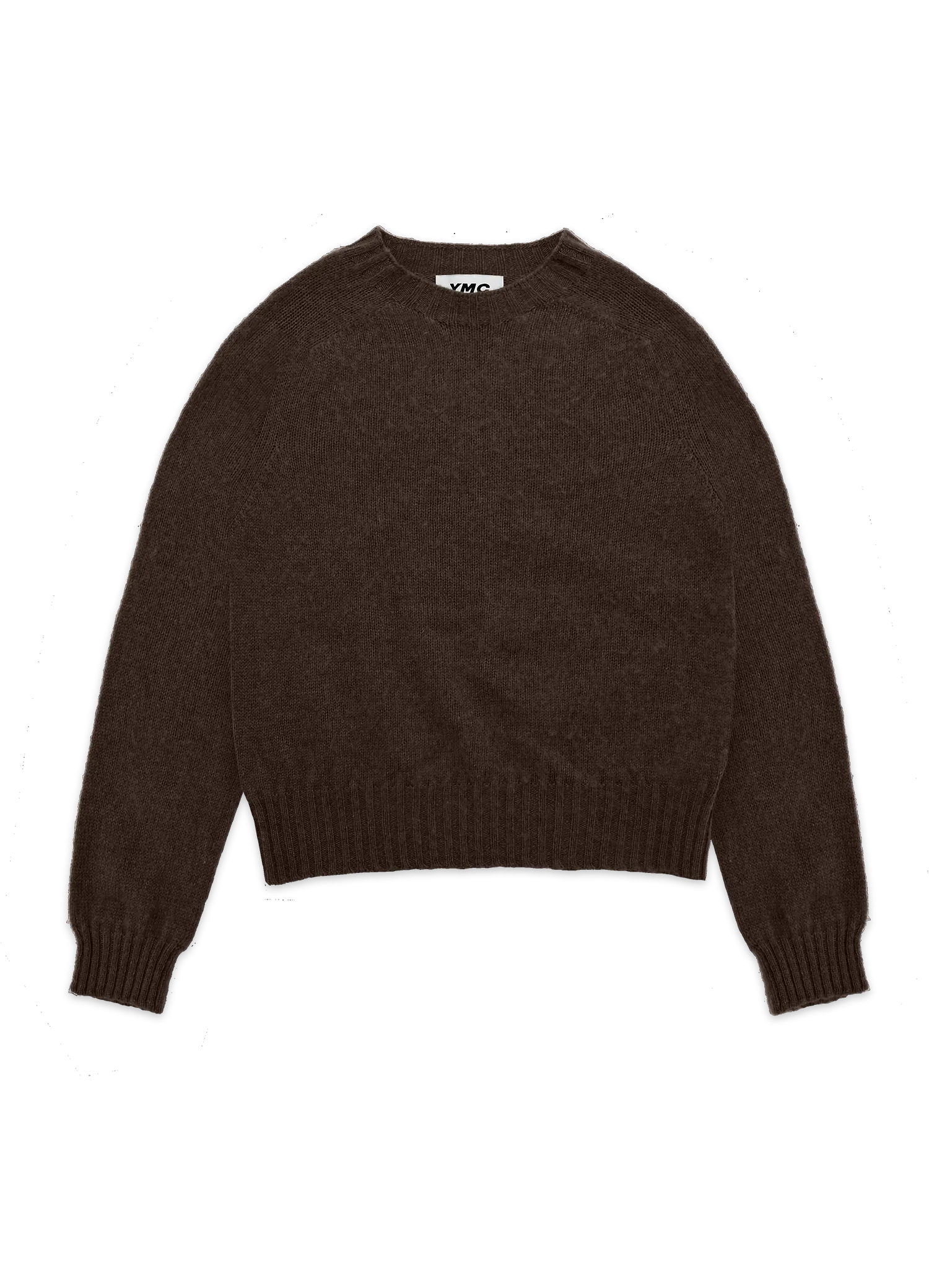 Jets Lambswool Crewneck  - Brown
