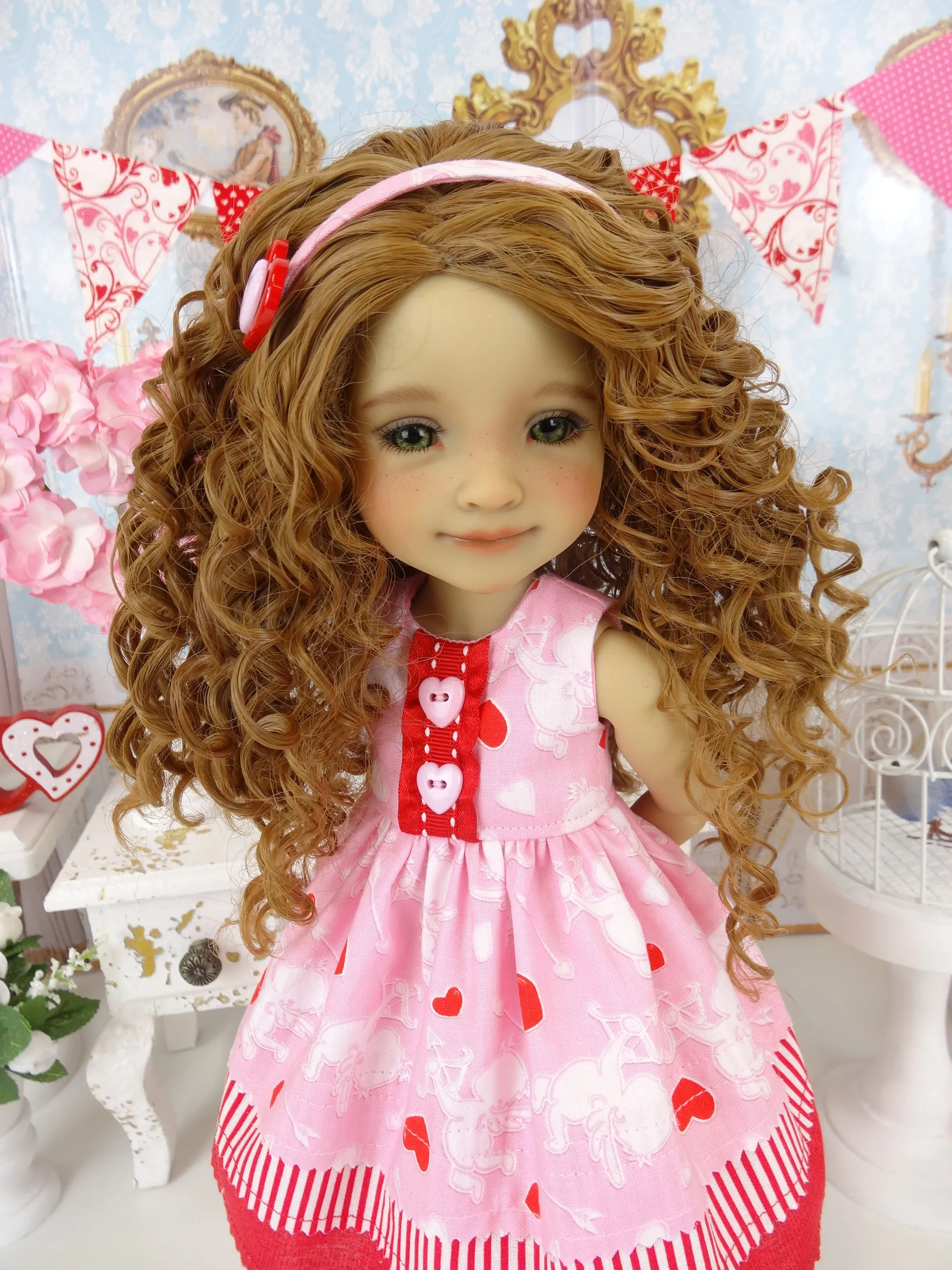 Little Cupid - dress with boots for Ruby Red Fashion Friends doll