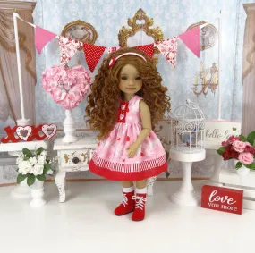 Little Cupid - dress with boots for Ruby Red Fashion Friends doll