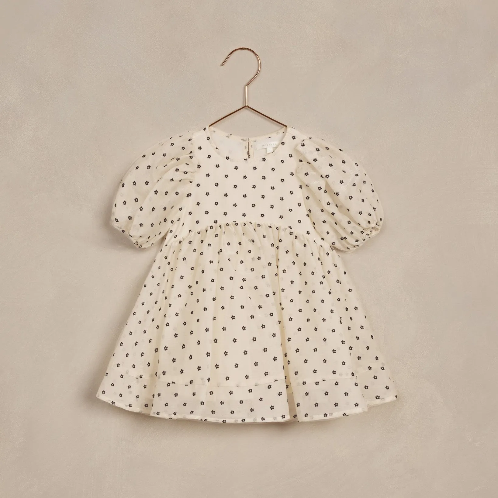 Luna Dress - Flocked Daisy