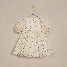 Luna Dress - Flocked Daisy