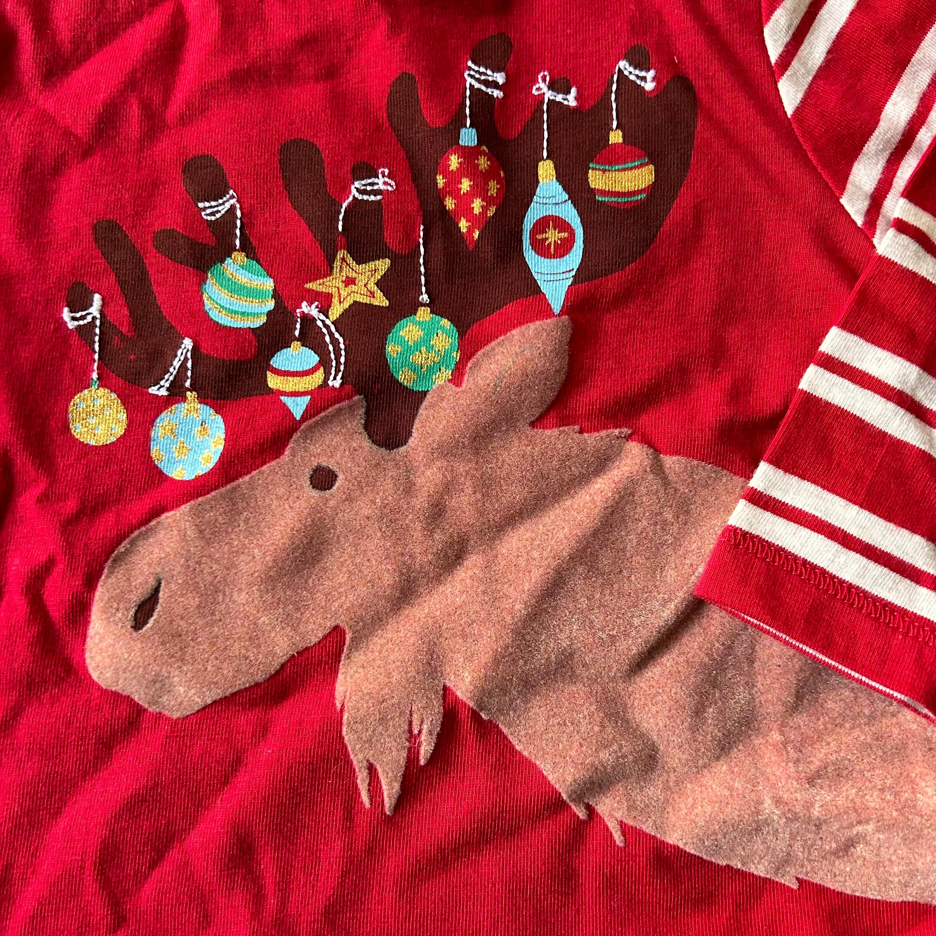 NWOT Hatley Reindeer Holiday Shirt