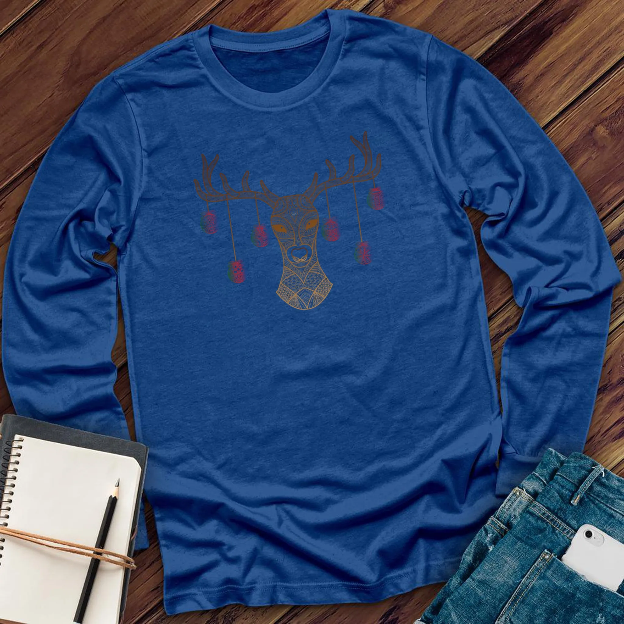 Ornament Reindeer Long Sleeve