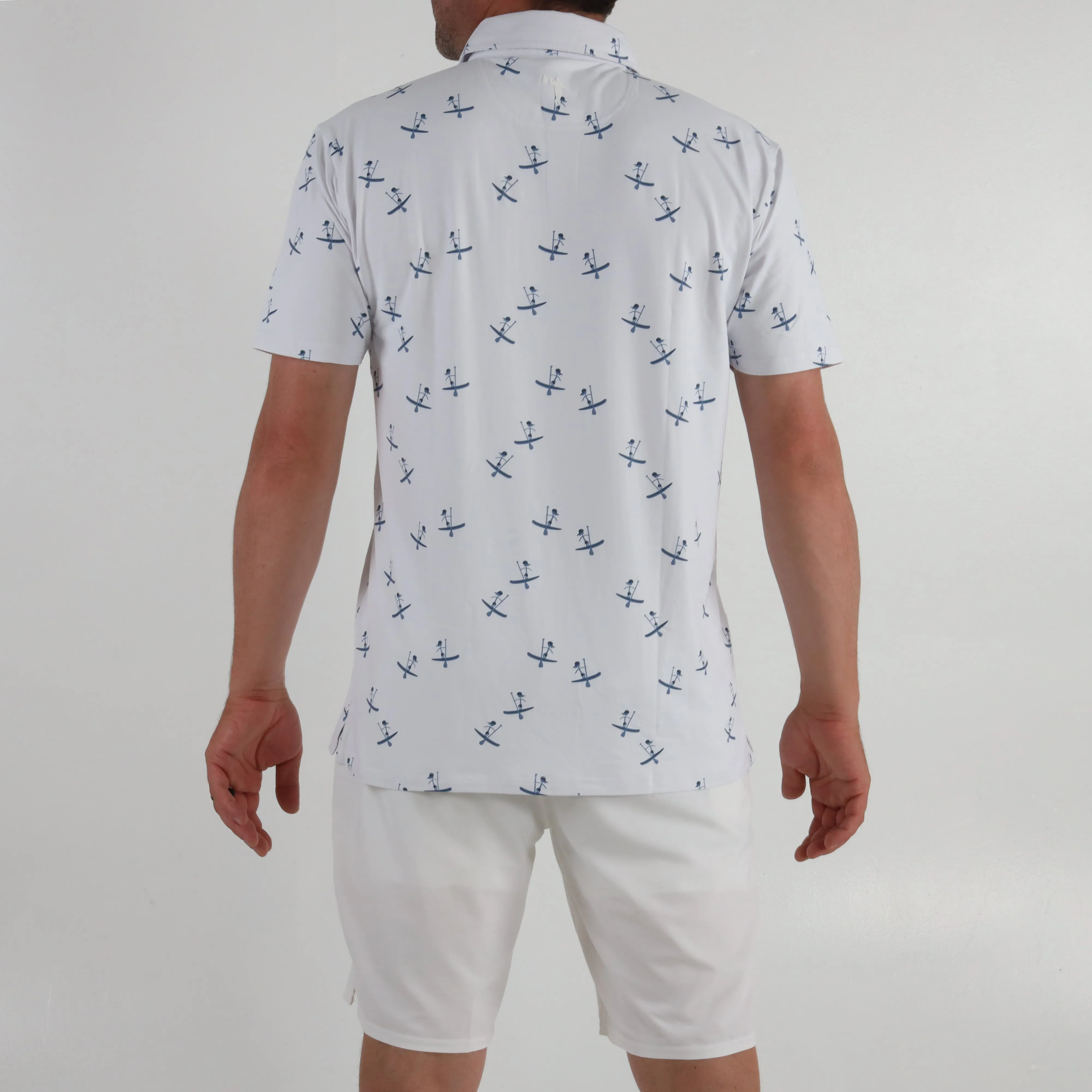 Papa Hoe Polo - White