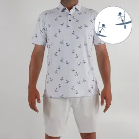 Papa Hoe Polo - White