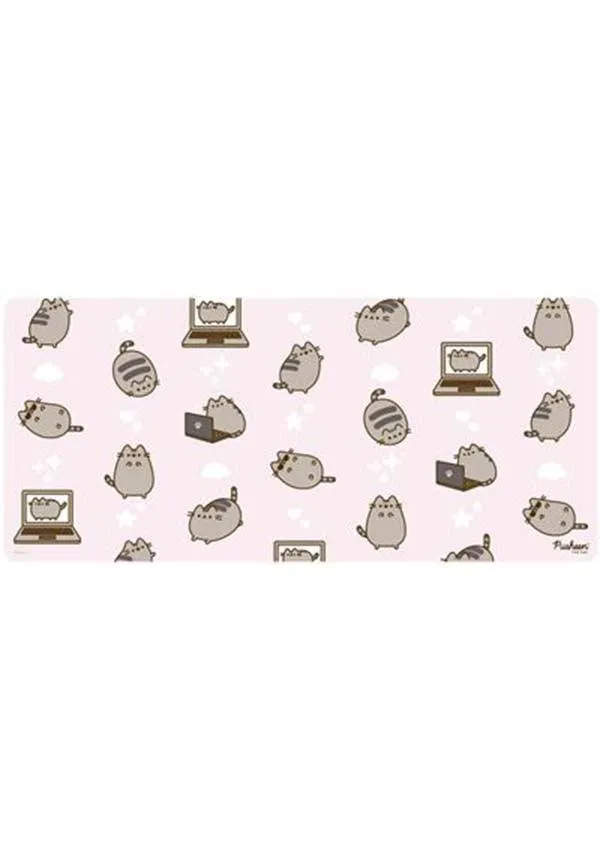 Pusheen: Pink Pattern | XXL GAMING MAT