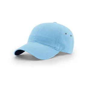 Richardson Columbia Blue Lifestyle Unstructured Washed Chino Polo Cap