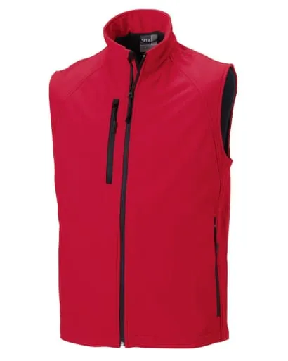 Russell Mens Soft Shell Gilet-R141M
