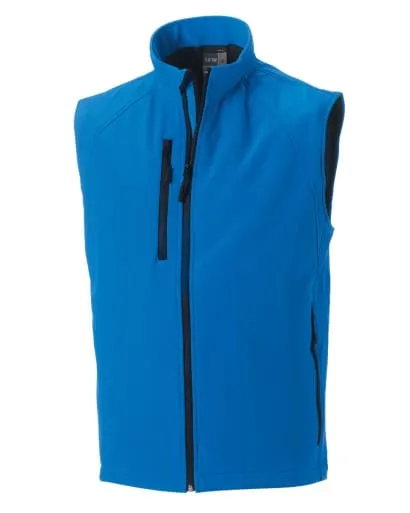Russell Mens Soft Shell Gilet-R141M