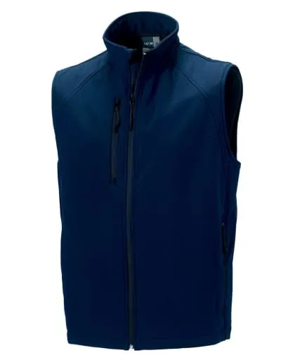 Russell Mens Soft Shell Gilet-R141M
