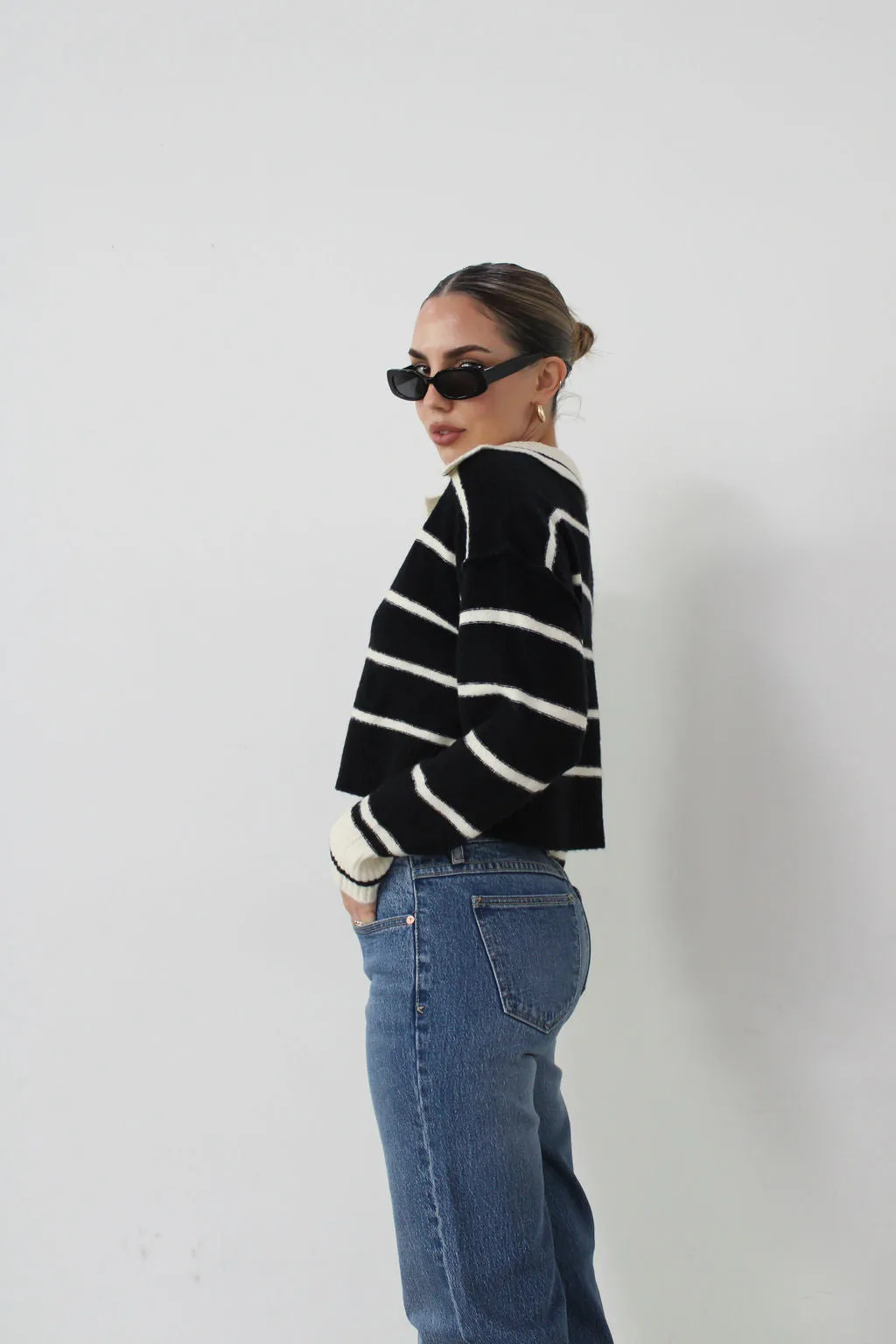 Show Them Off Crop Sweater - FINAL SALE