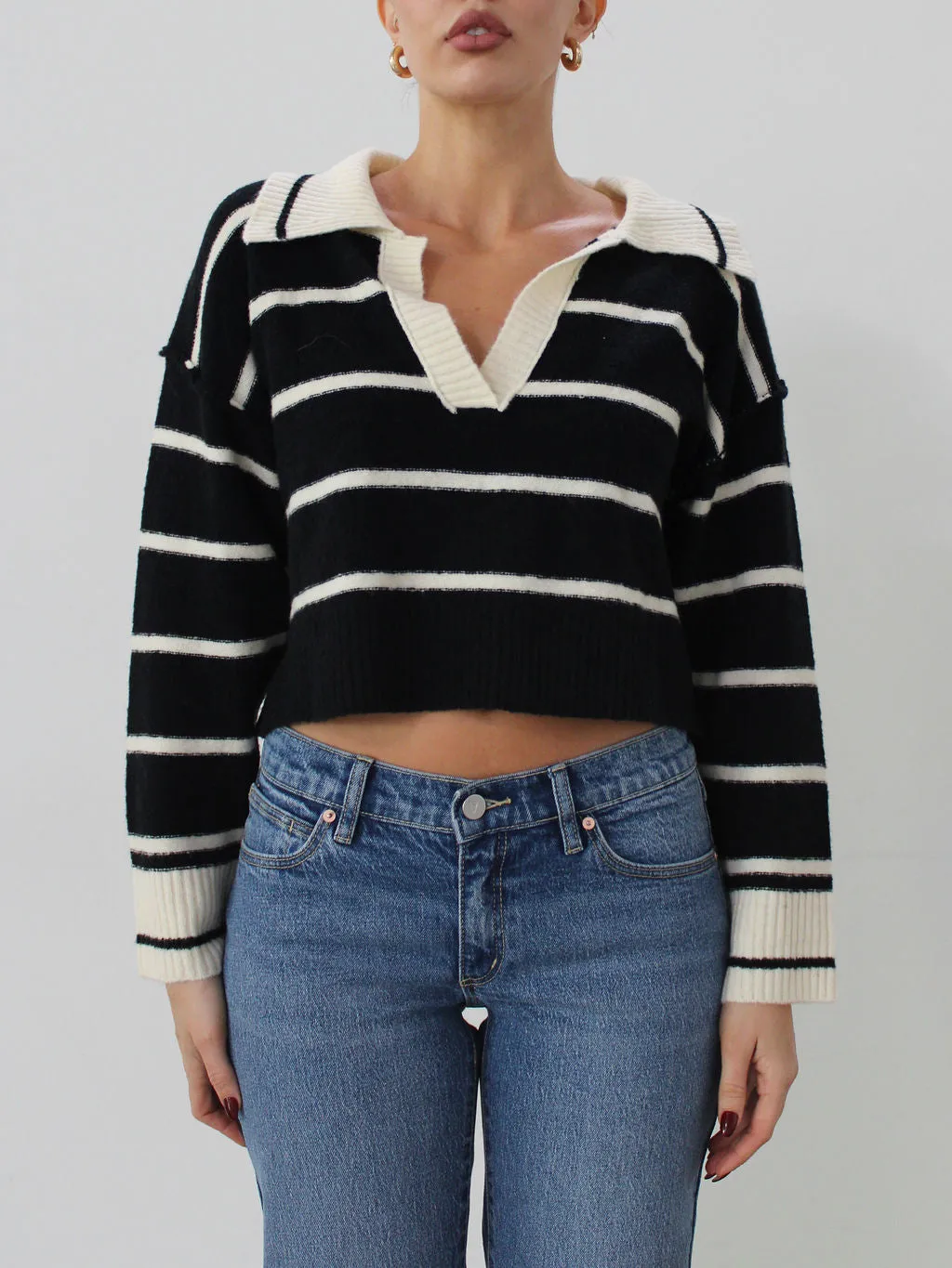 Show Them Off Crop Sweater - FINAL SALE