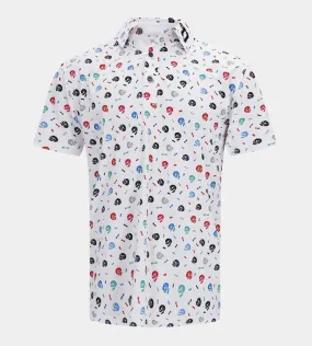 SKULLZ POLO - WHITE
