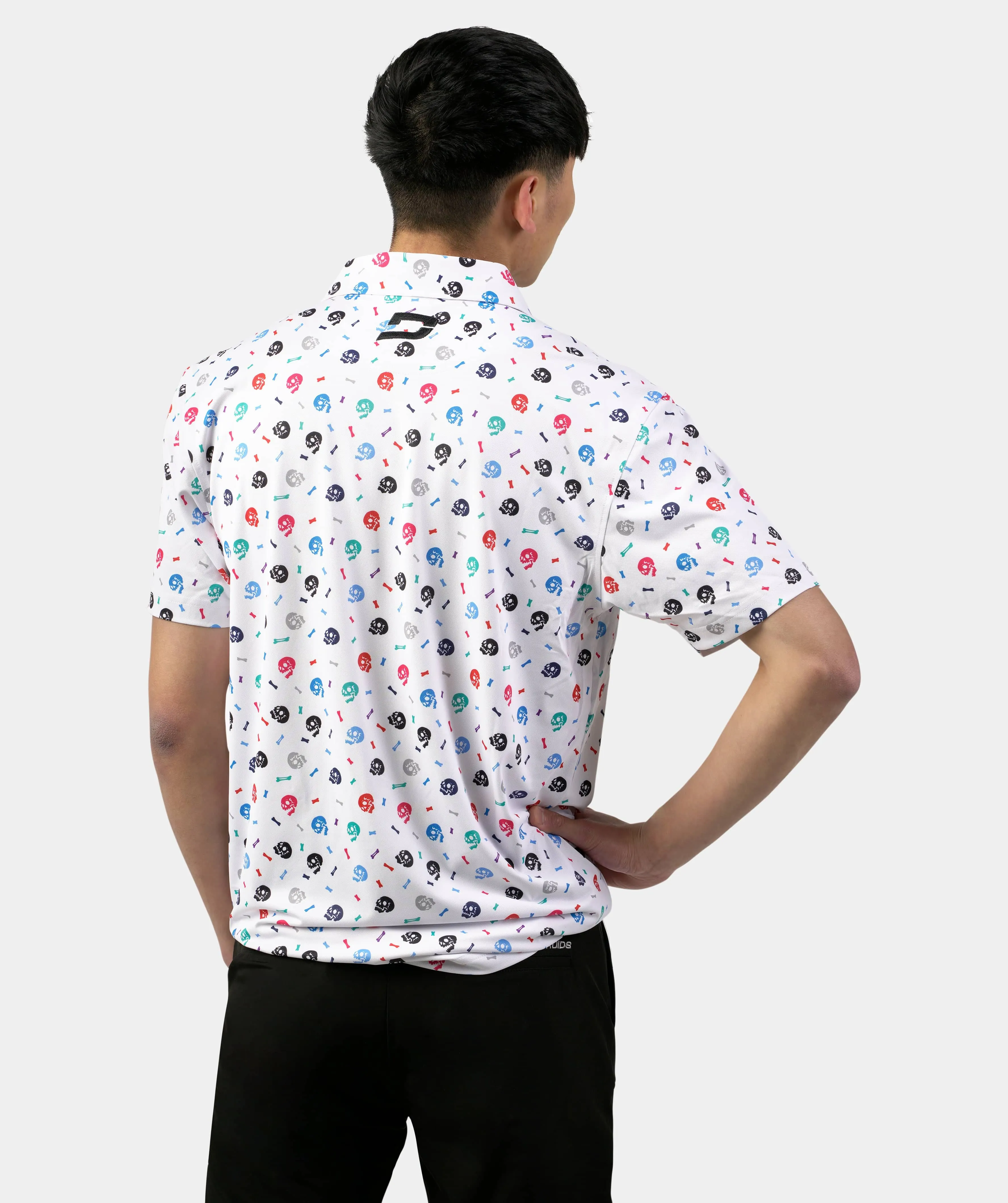 SKULLZ POLO - WHITE