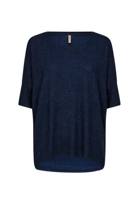 Soya Concept SC-26244-20 96910 Soft Round Neck Jumper Navy