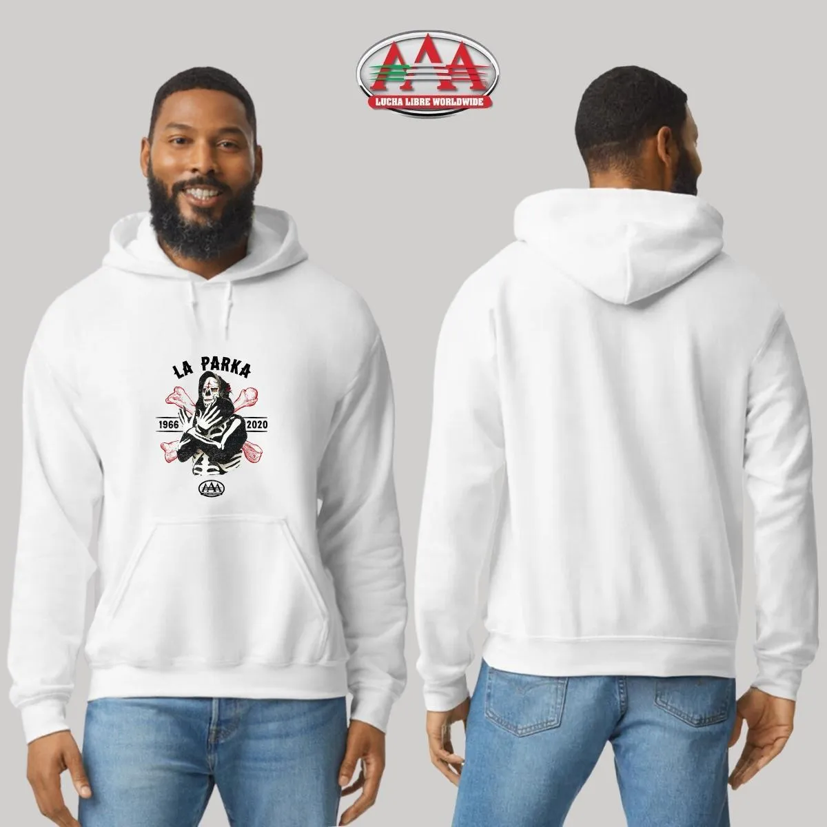Sudadera Hombre Hoodies  Lucha Libre AAA La Parka 66 20