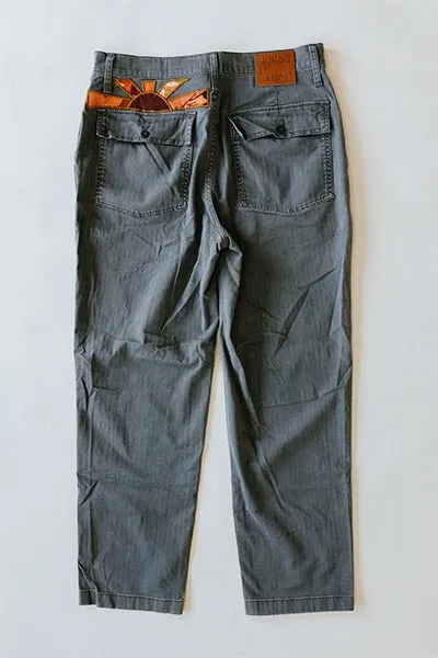 Sun Pocket Upcycled Fatigues - #12