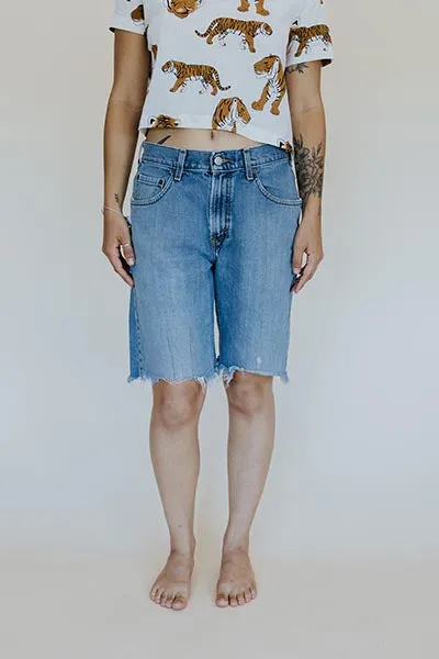 Sun Pocket Upcycled Levi's Shorts - #8