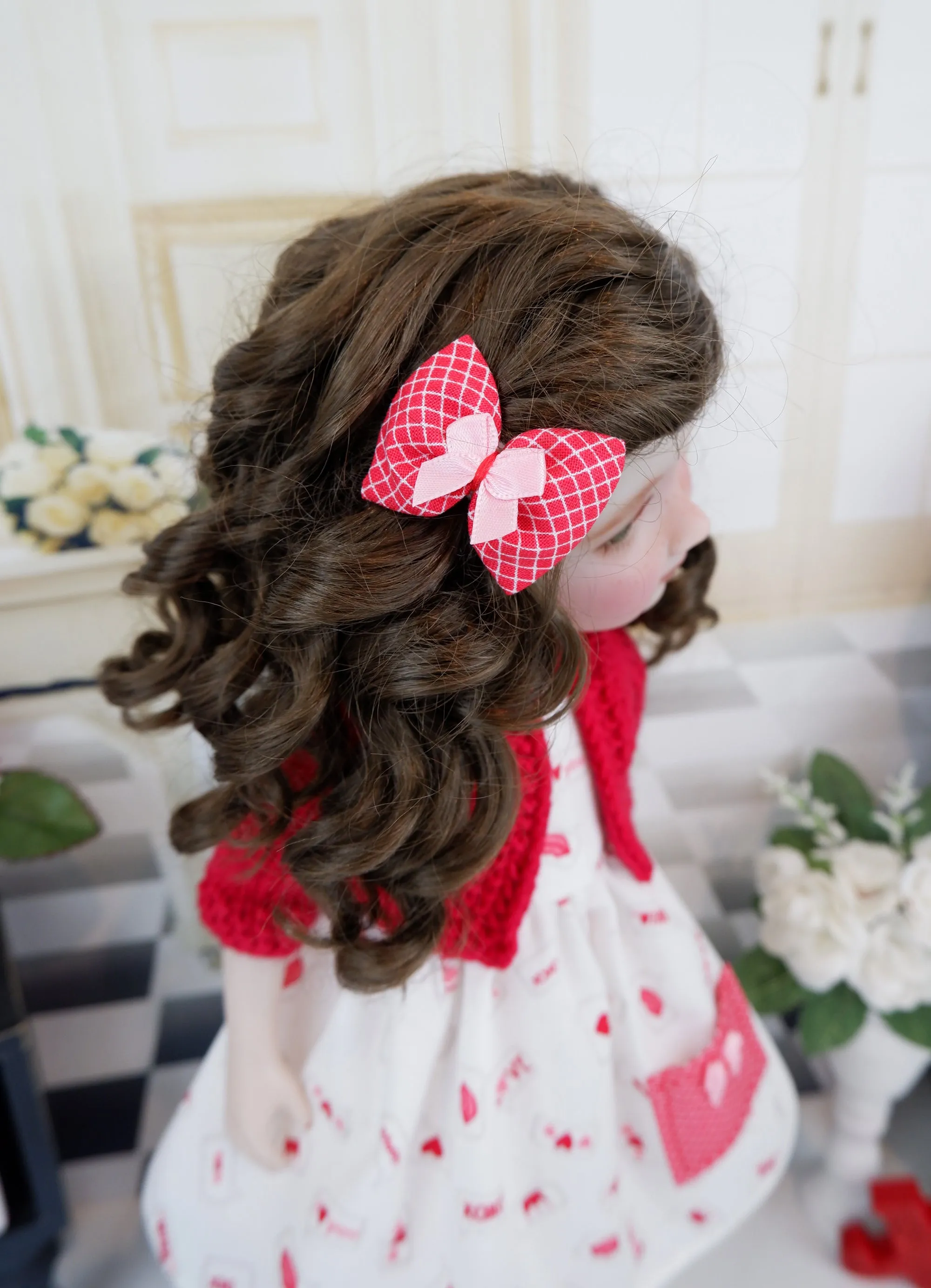 Text Me - dress with sweater & boots for Ruby Red Fashion Friends doll