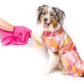 The Splish Splash Dog Drying Mitt | Dazzling Pink