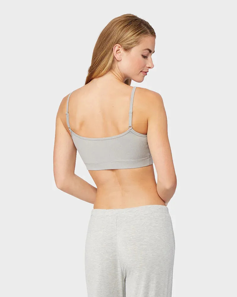 Women's Cool Bralette - Heather Gray