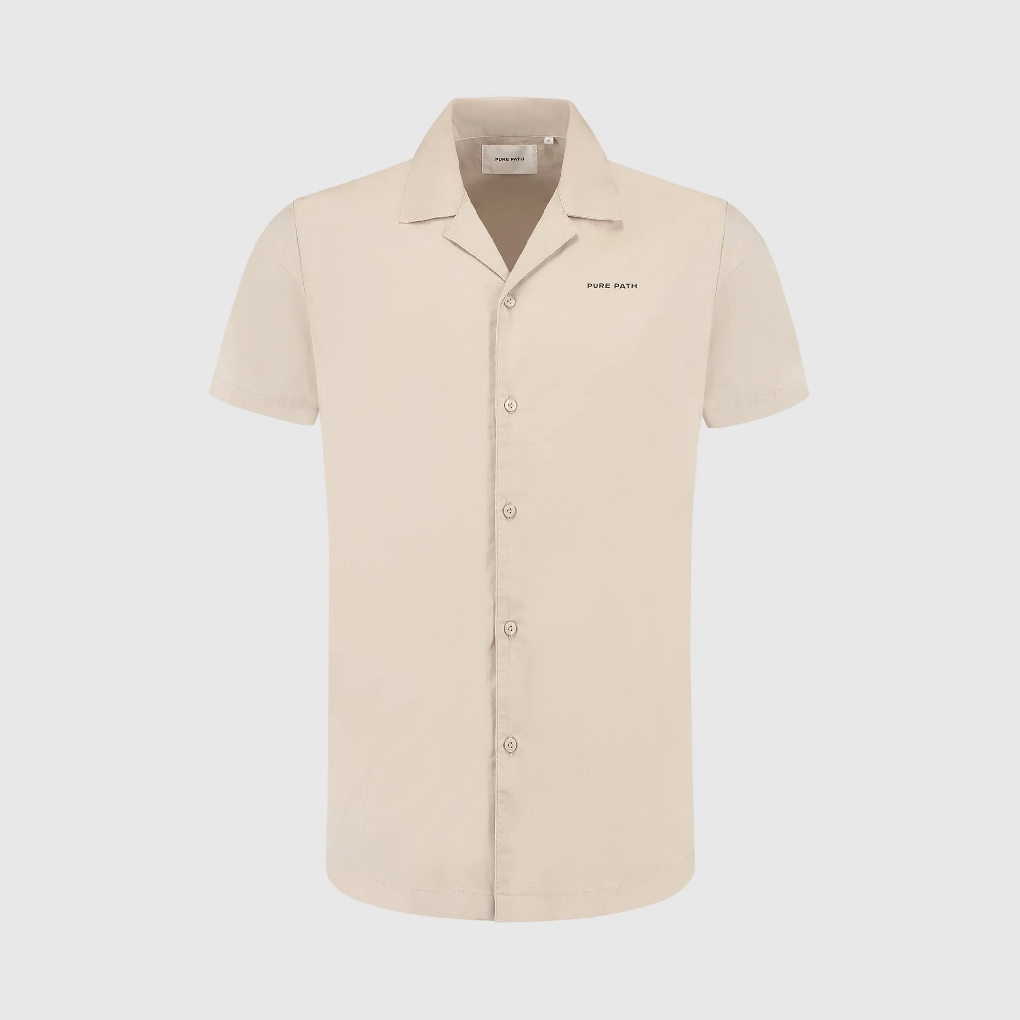 Wordmark Short Sleeve Shirt | Sand